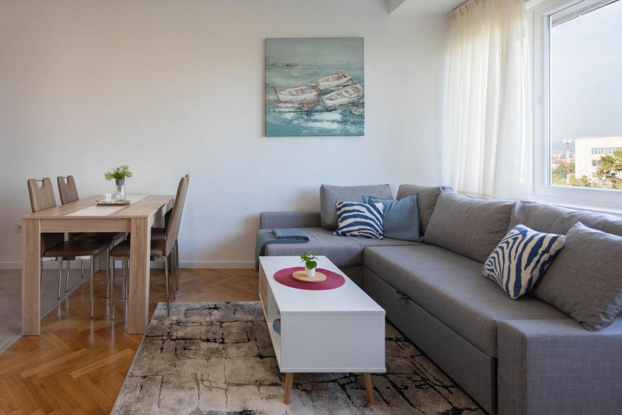 Spacious 2Bdr Apartment- Skyline View Zagrzeb Zewnętrze zdjęcie